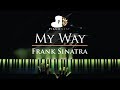 My Way - Frank Sinatra - Piano Karaoke / Sing Along Cover with Lyrics