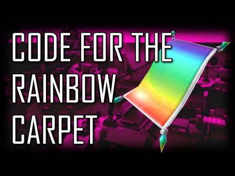 How To Get A Rainbow Carpet On Roblox Kohls Admin House Nbc Youtube - a gear code roblox rainbow carpet youtube