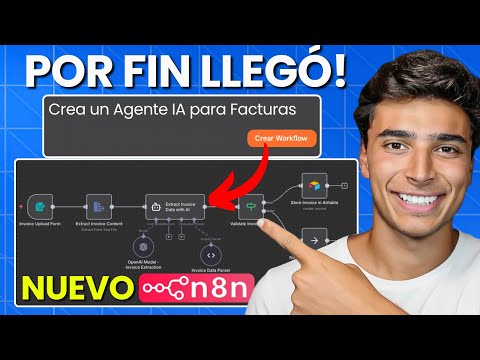 ¡NUEVO en N8N!: Crea AGENTES de IA al INSTANTE (Solo con Texto)