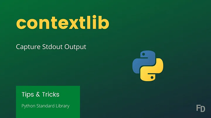 How to Capture What Is Written to stdout in Python