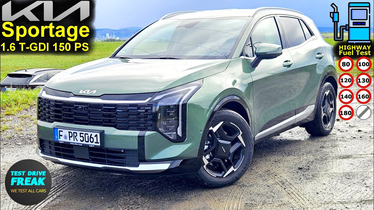 2025 Kia Sportage 1.6 T-GDI (150 PS) TEST DRIVE 🚙 Fuel Consumption & Performance Review