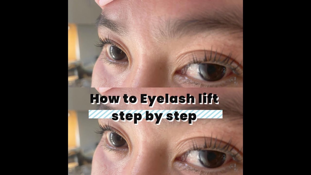 HOW TO EYELASH LIFT STEP BY STEP - YouTube