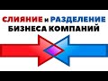 📊Слияние и разделение компаний: Что делать инвестору?