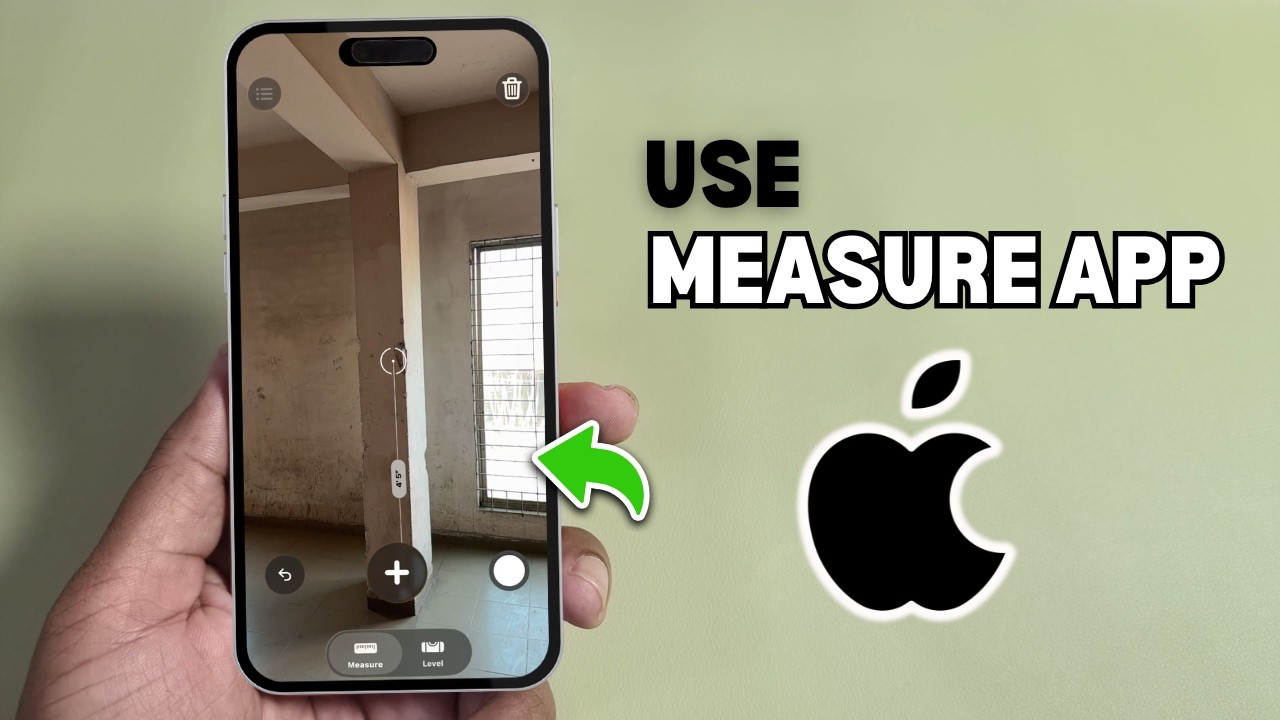 How To Use The Measure App On iPhone (2026) - YouTube