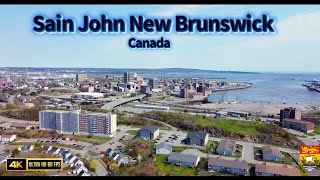 Saint john New Brunswick Canada in 4K