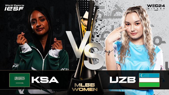 MLBB WOMEN | SAUDI ARABIA vs UZBEKISTAN - GROUP STAGE | IESF WEC24 | DAY 2