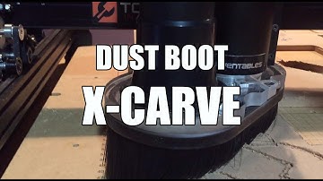 Kent CNC Dust Boot for X-Carve with DeWALT DWP611 Router