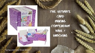 The Ultimate Card Making Compendium Haul Unboxing