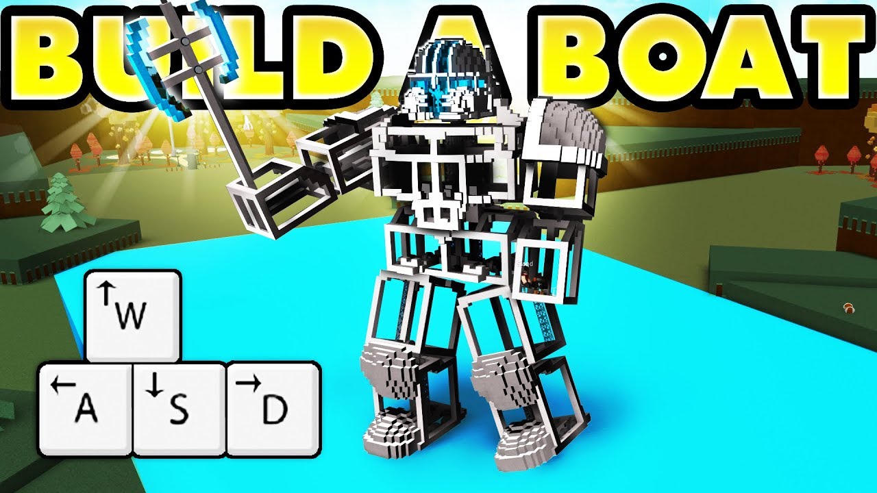 roblox build your own mech how to build a boat