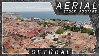 Setúbal ● Portugal 🇵🇹 | 4K Aerial Drone Stock Footage