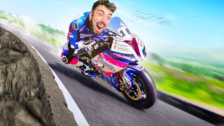 EL JUEGO DE MOTOS MÁS PELIGROSO 😱 | TT Isle Of Man screenshot 3