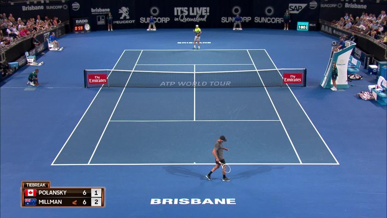 Atp Match Highlights Night Session Day 3 Brisbane International 2018