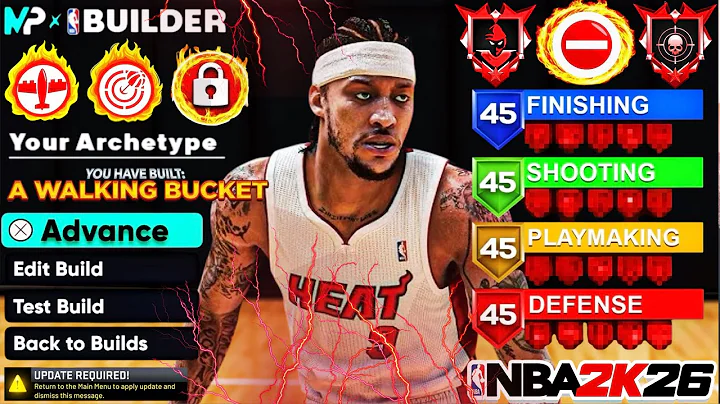 THIS BUILD NEEDS TO BE BANNED! GAME BREAKING 6'8 DEMIGOD BUILD IS THE BEST BUILD 2K26!