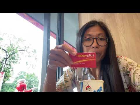 Vlog113: HOW TO USE JOLLIBEE’ S HAPPY PLUS CARD | filipina german life in the philippines