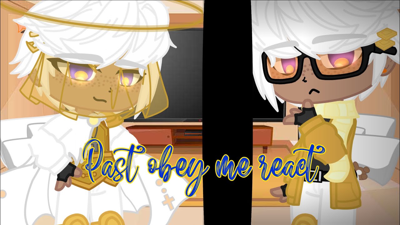 Past Obey me react|Pt.2:Mammon|Lots of Headcanons|Credits in video|Gacha club