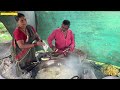 Old couple making banana chips on desi bhatti in nashik  street food india  streetfood viral