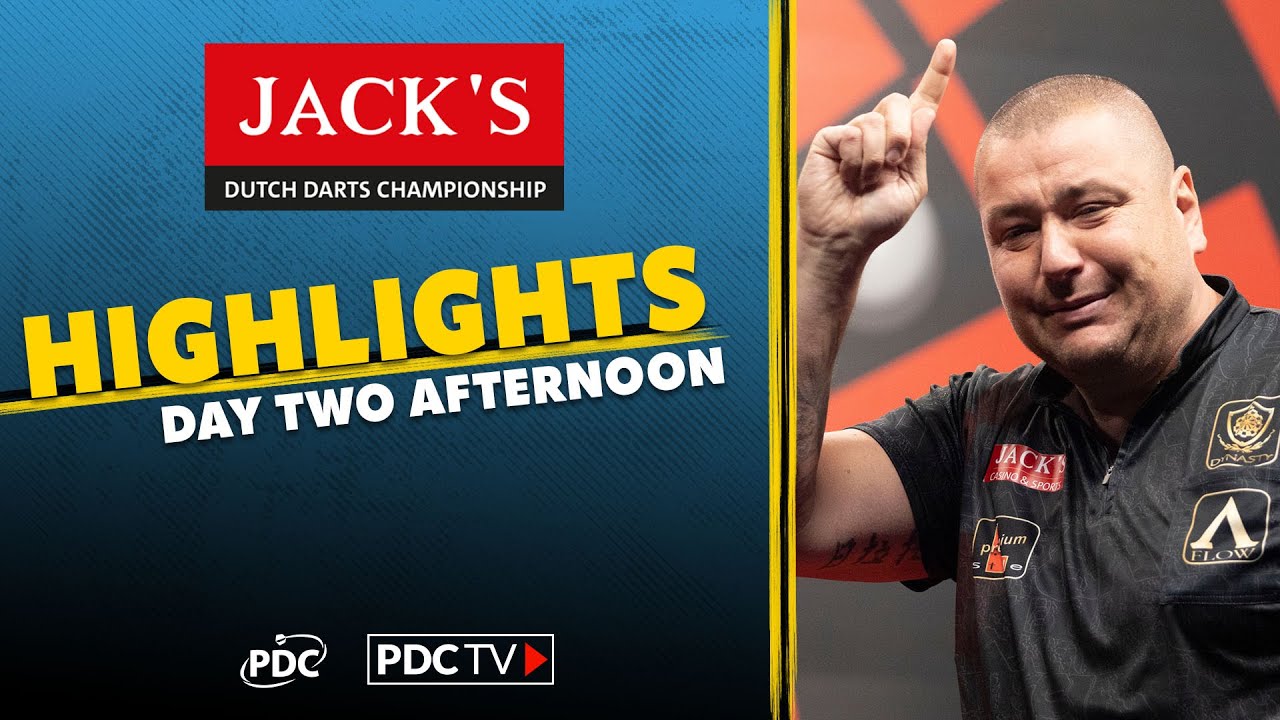 SEEDS SENT PACKING | Day Two AFTERNOON Highlights | Dutch Darts Championship