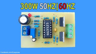 SG3525 inverter 12V TO 220V | 50HZ & 60HZ | 300W