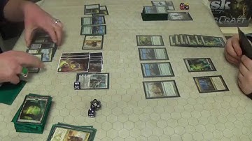 Standard Magic (THS-KTK) — Abzan Midrange vs. Mono Green Darksteel Devotion