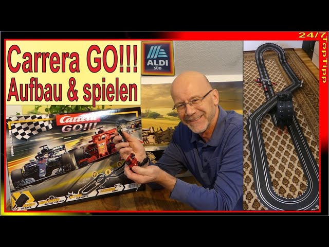 ALDI Angebot - Carrerabahn GO!!! [ Aufbau & spielen ] Looping  Steilwandkurve Carrera Formel 1 