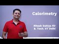 Calorimetry  neet physics 2023 crash course