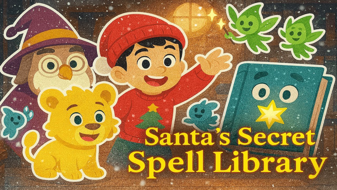 Secrets of Santa’s Spell Books! A Christmas Adventure with Max & Roary