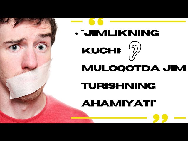 Jimlikning kuchi: yaxshiroq qaror qabul qilish uchun ongni tinchlantirish
