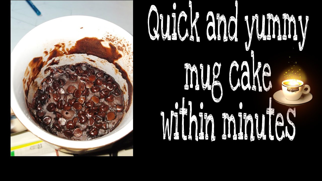 Chocolate mug cake recipe Quick & EasyKitchen Junkyard YouTube