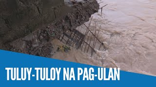 WATCH: TATLONG BAHAY SA QUEZON CITY, GUMUHO DAHIL SA MALAKAS NA ULAN | CHONA YU