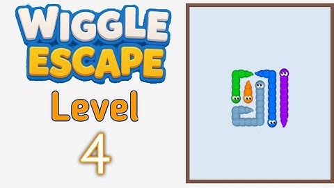 Wiggle Escape: Snake Puzzle Level 4 Walkthrough
