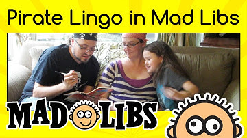 Using pirate lingo in MAD LIBS for 2015