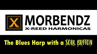 MORBENDZ: The Blues Harp with a Soul Button! BEND 14 REEDS (instead of 8 on a standard harp)