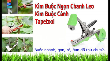 Kìm Buộc Chanh Dây, Kìm Buộc Ngọn Cây, Kìm Bấm Dây, Kéo Buộc Ngọn, Tapetool, 0877 722 822