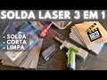 SOLDA A LASER ZUMAQ PARA SOLDAR INOX, ALUMÍNIO, AÇO CARBONO, COBRE E MUITO MAIS.