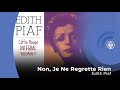 Édith Piaf - Non, Je Ne Regrette Rien (con letra - lyrics video)