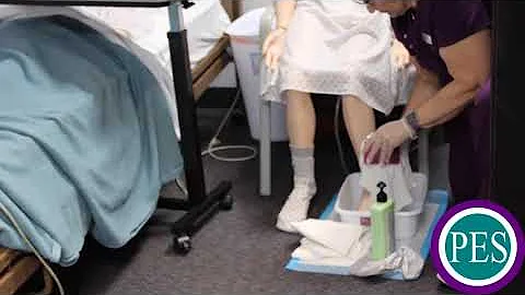 Foot Care on One Foot- Headmaster CNA Testing Skill