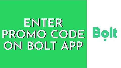 How To Enter Promo Code In Bolt App (2025)