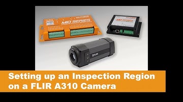 Setting up an Inspection Region on a FLIR A310 Camera (MoviTHERM MIO)