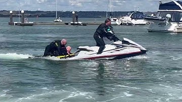 PWC / Jet Ski rescue practice