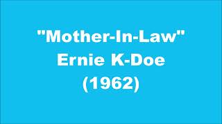 Ernie K-Doe: Mother-In-Law (1962)
