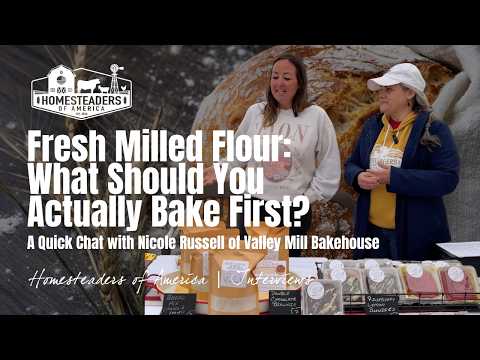 Fresh Milled Flour: What Should You Actually Bake First? | A Quick Interview with Nicole Russell