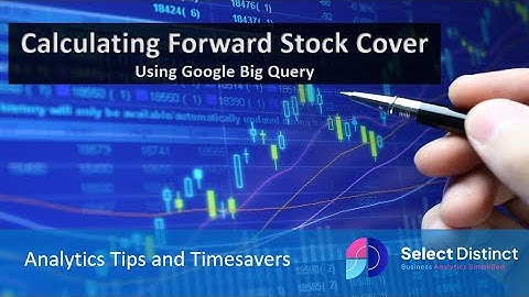 Calculating Forward Stock Cover in Google BigQuery