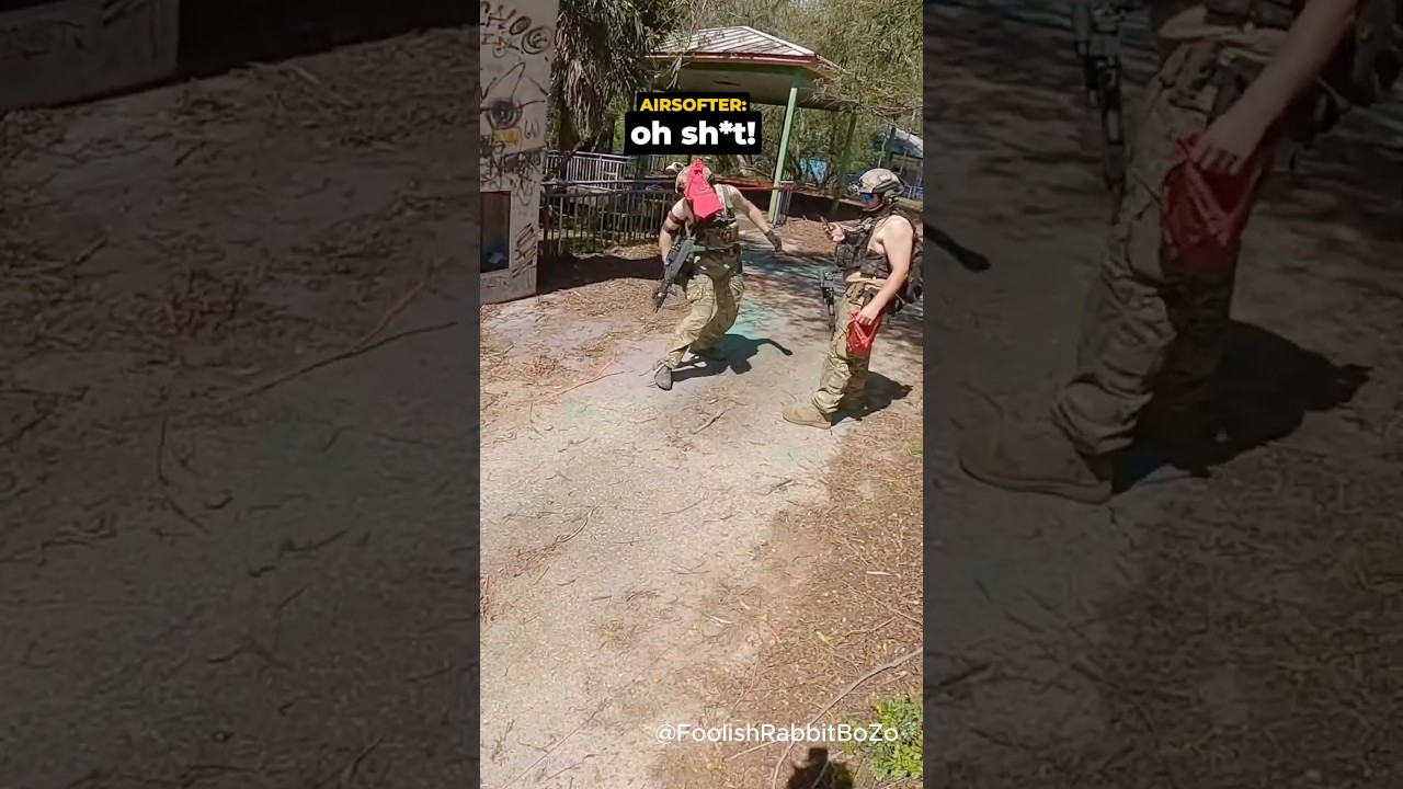 When Airsofter Pranks Teammate With A Snake (Part 2)…..