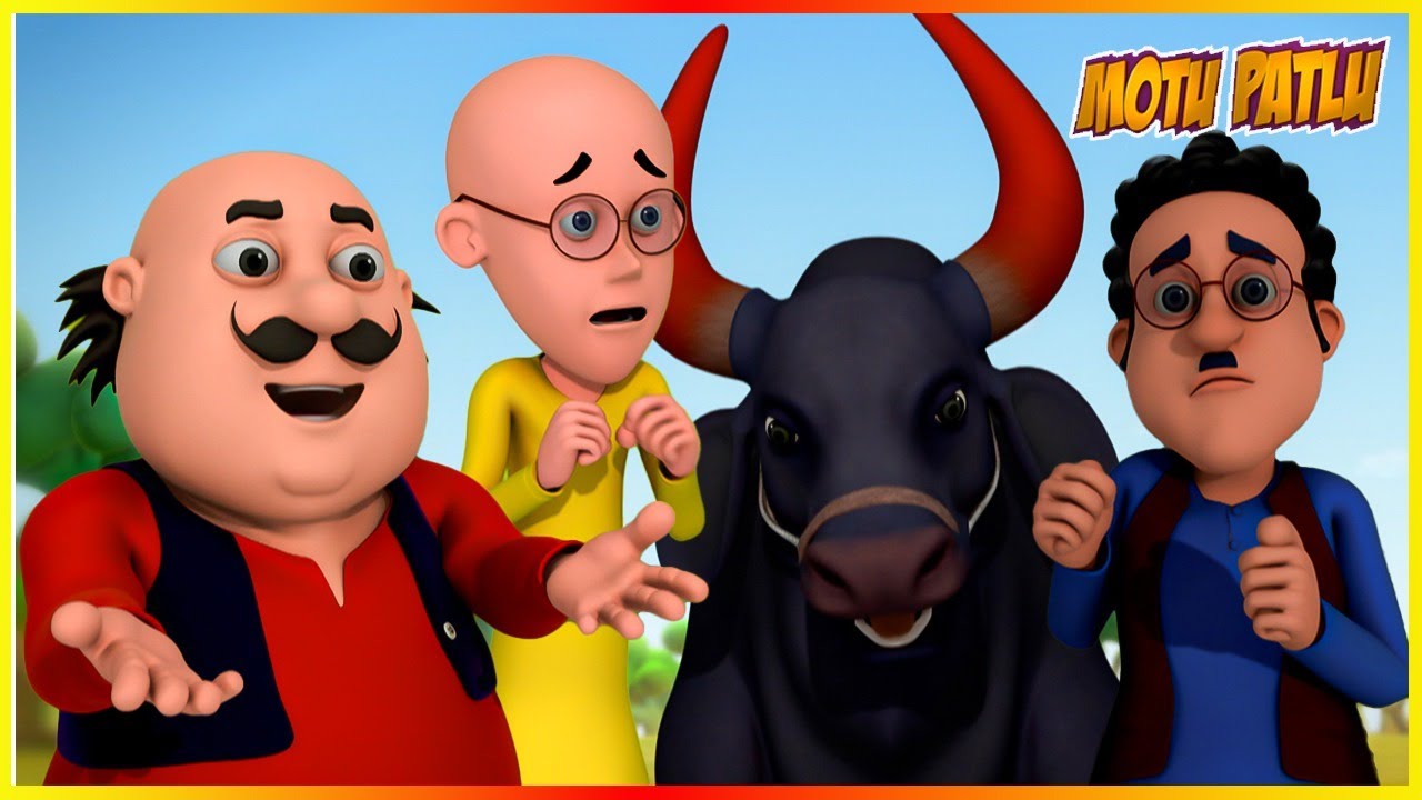      Motu Patlu Black Bull