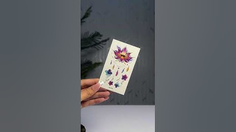 Meesho viral tattoo sticker 🫡🤜🤛