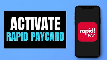 How to Activate a Rapid Pay Card