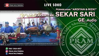 Download Lagu Karawitan SEKAR SARI Part 01 - LIVE Soko Bp. Eko Nurcahyono - Pernikahan ARDIYAN \u0026 RIZKI MP3