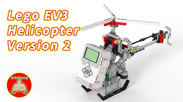 LEGO EV3 helicopter 2 (with building tutorial) (Lego 45544 series)