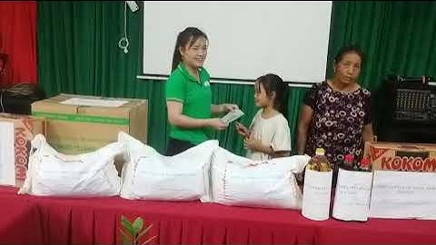 Tân Cương Xanh Hỗ Trợ Trẻ Em Nghèo Vượt Khó Tại Điện Biên