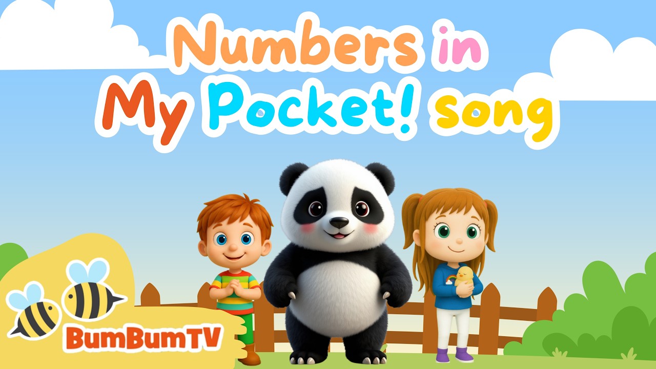 NURSERY RHYMES  |  Numbers in My Pocket Songs | 🐝 BumBumTv🐝  |